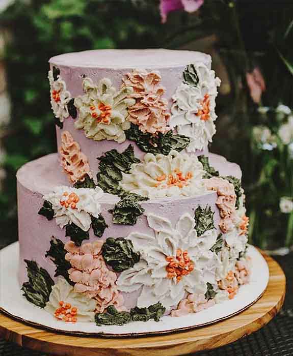 Vegan Custom Wedding Cake
