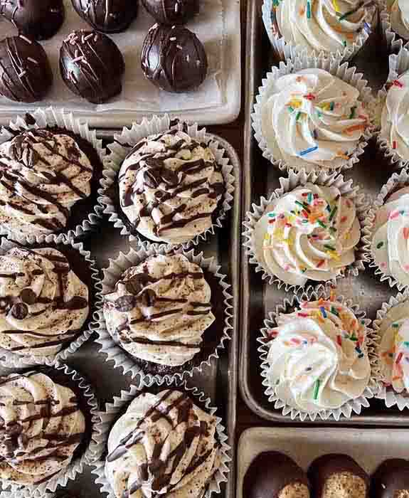 Vegan Cupcakes and Buckeyes Local Chocolates
