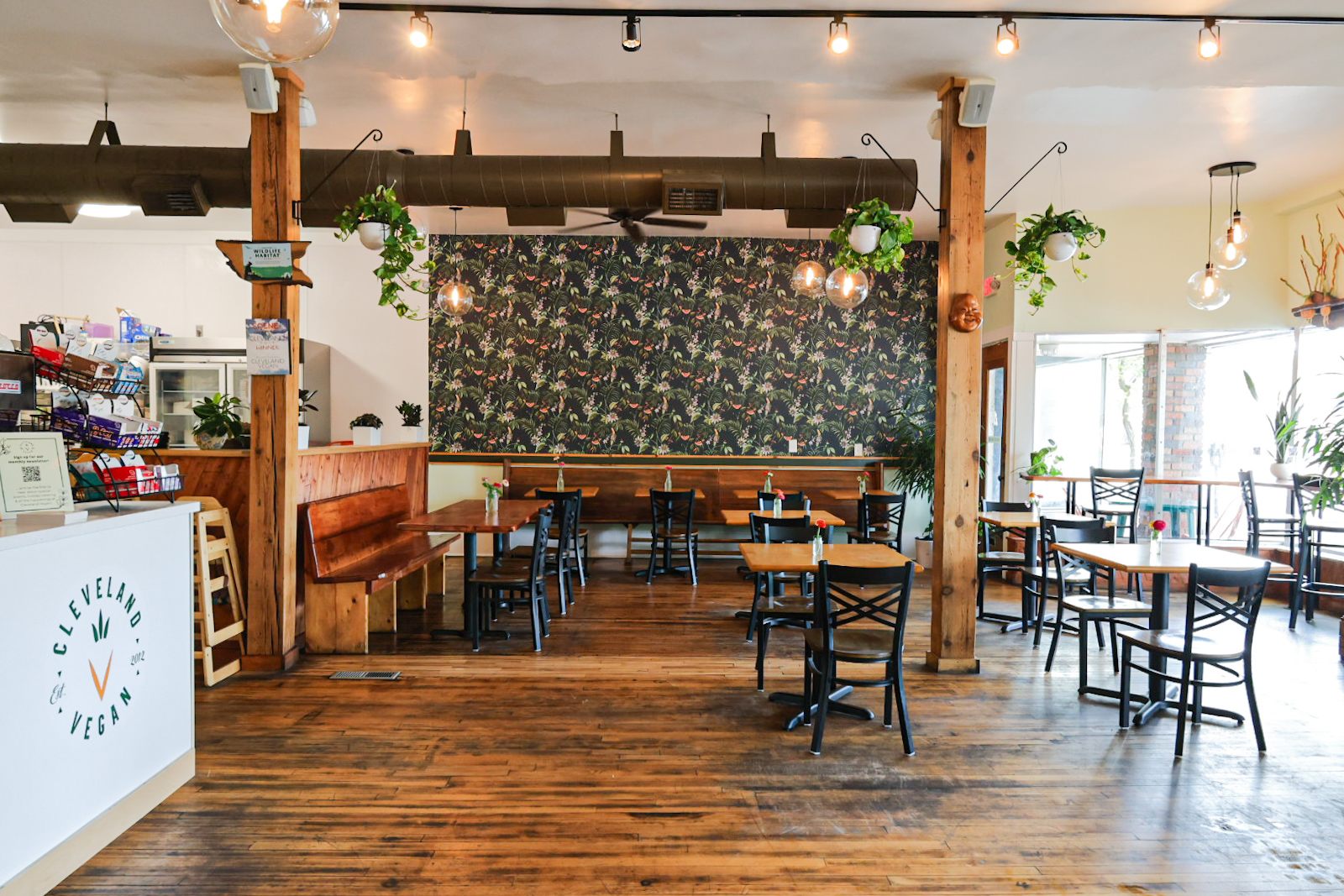 Cleveland Vegan cafe private event rental space in Lakewood, Ohio